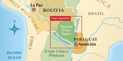 Peta rio Paraguay